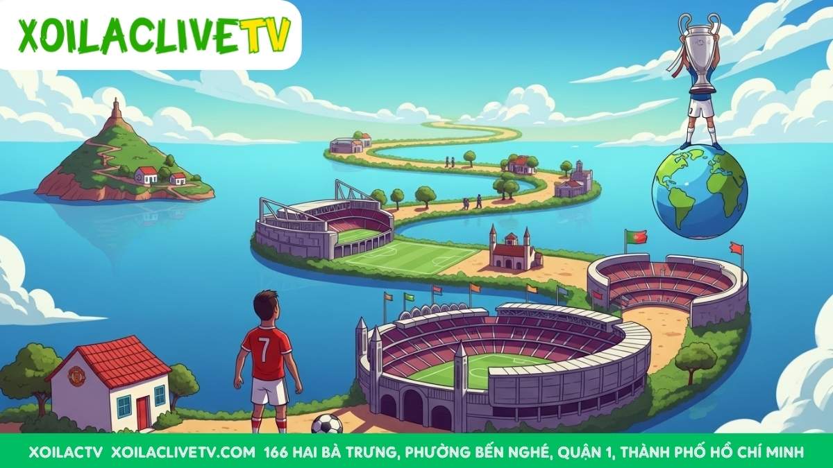 Hành trình của CR7: Từ cậu bé vùng Madeira đến đỉnh cao của bóng đá thế giới.