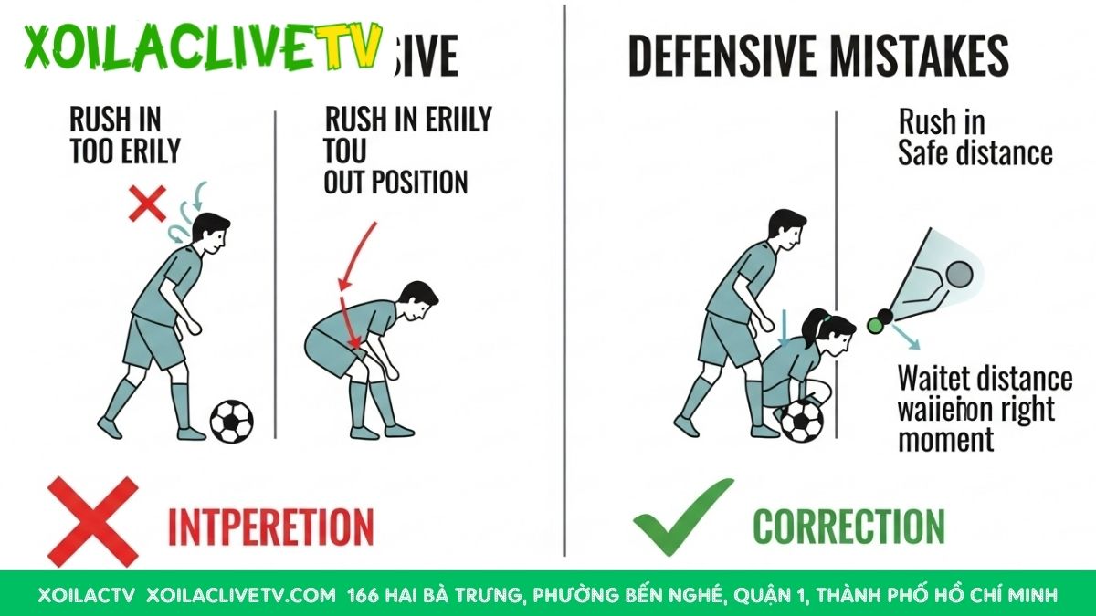 Nhận biết và khắc phục những lỗi phòng ngự cơ bản để trở thành một hậu vệ đáng tin cậy.