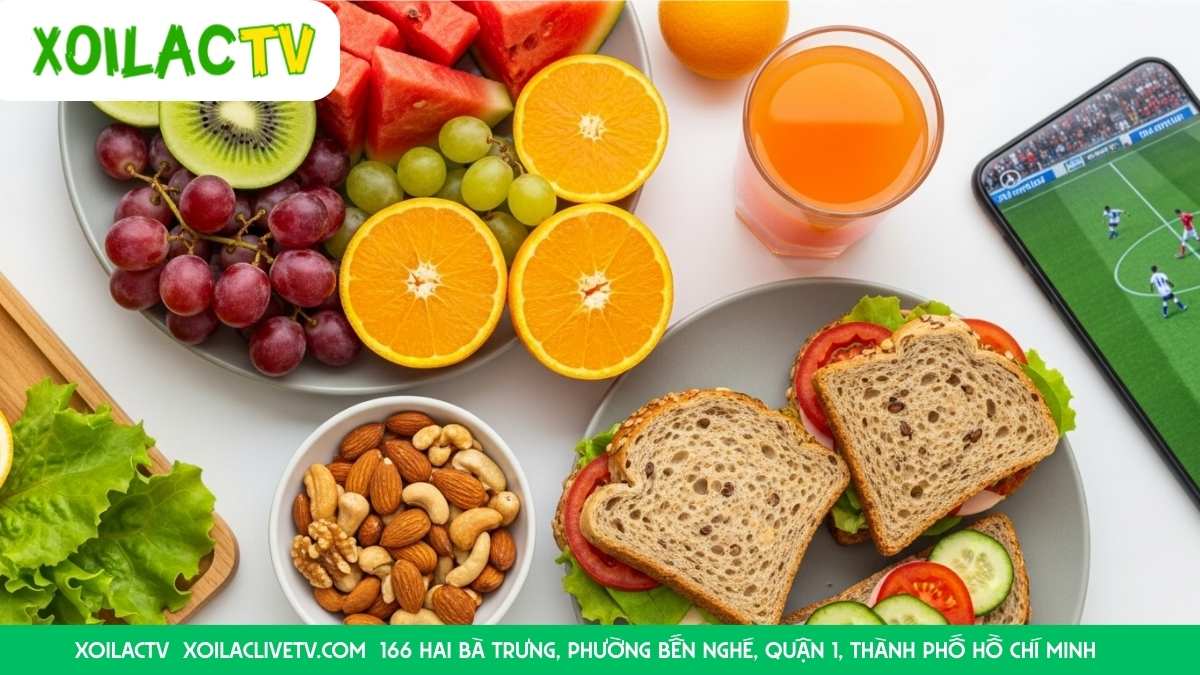 Các Loại Đồ Ăn Nhẹ Lành Mạnh Cho Buổi Xem Bóng Đá Đêm