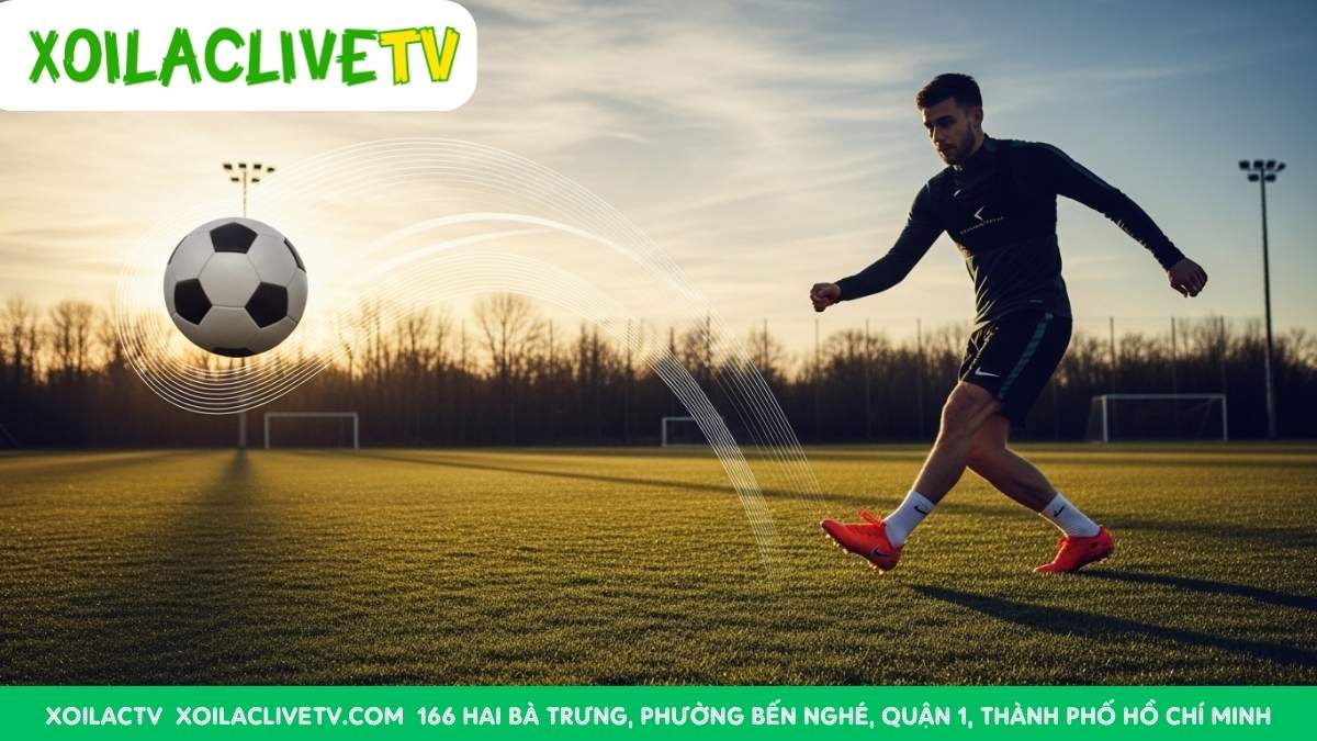 Vũ khí bí mật: Sút bóng mu ngoài tạo quỹ đạo xoáy, khiến mọi thủ môn phải bất ngờ.