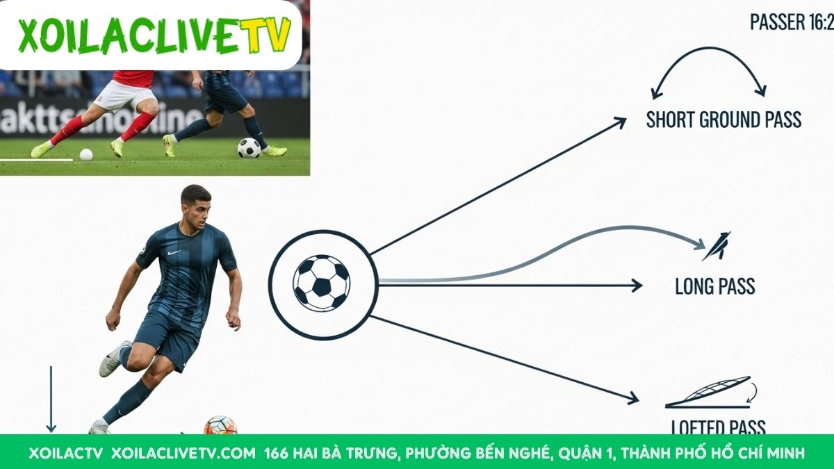 Từ chuyền ngắn, chuyền dài đến chuyền bổng – mỗi kỹ thuật đều có mục đích riêng để kiểm soát trận đấu