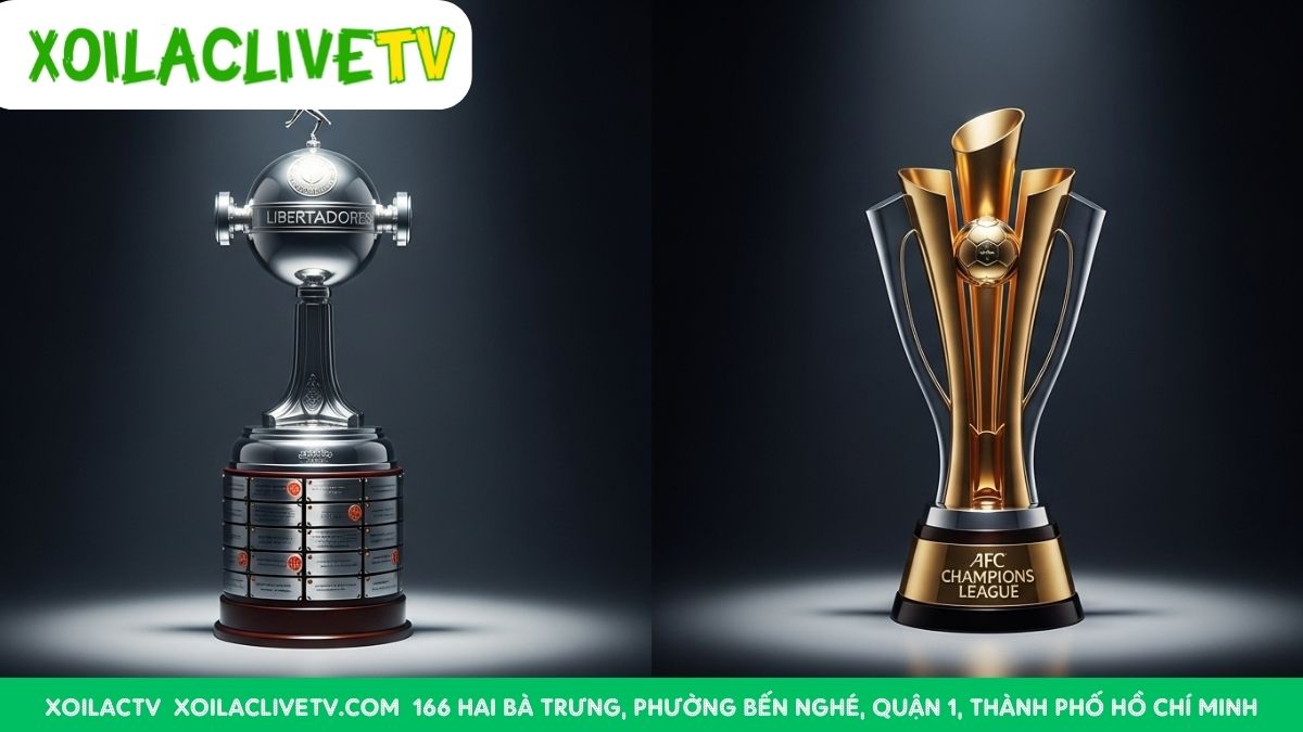Giấc mơ của mọi câu lạc bộ. Đây không chỉ là những chiếc cúp. Copa Libertadores và AFC Champions League là biểu tượng của niềm tự hào, của thành công và là mục tiêu tối thượng của mỗi đội bóng.