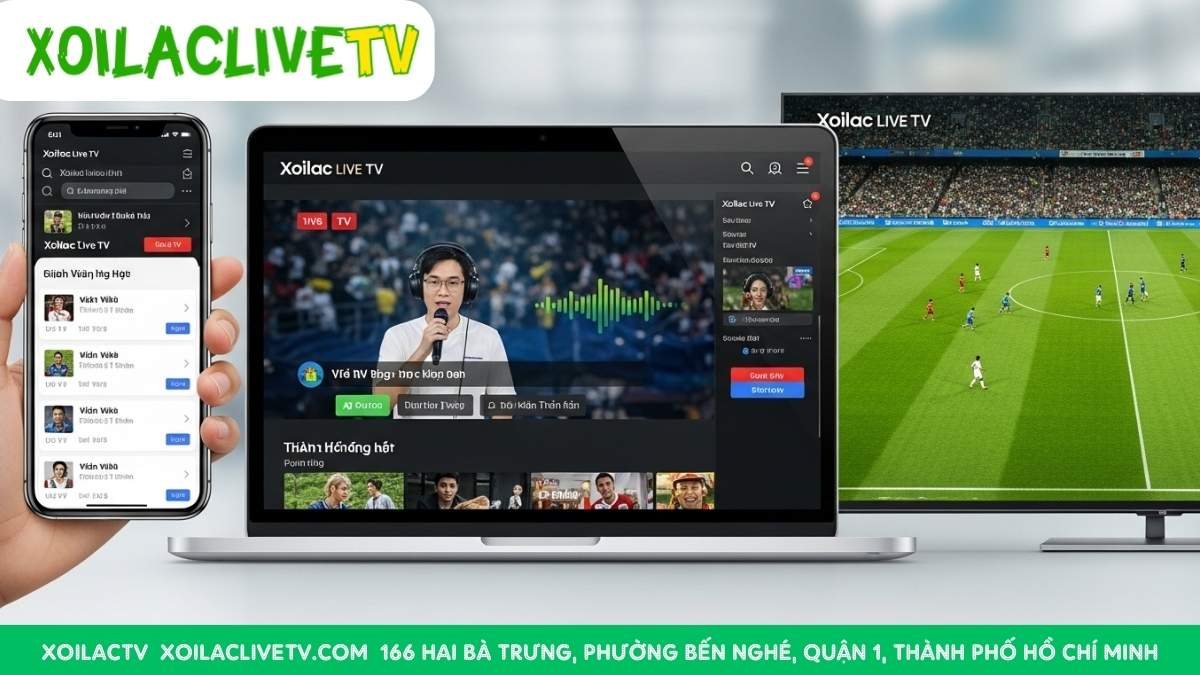 Dù bạn ở đâu, dùng thiết bị nào, Xoilac Live TV luôn sẵn sàng mang đến thế giới bóng đá trong tầm tay, với giao diện trực quan và trải nghiệm nhất quán.