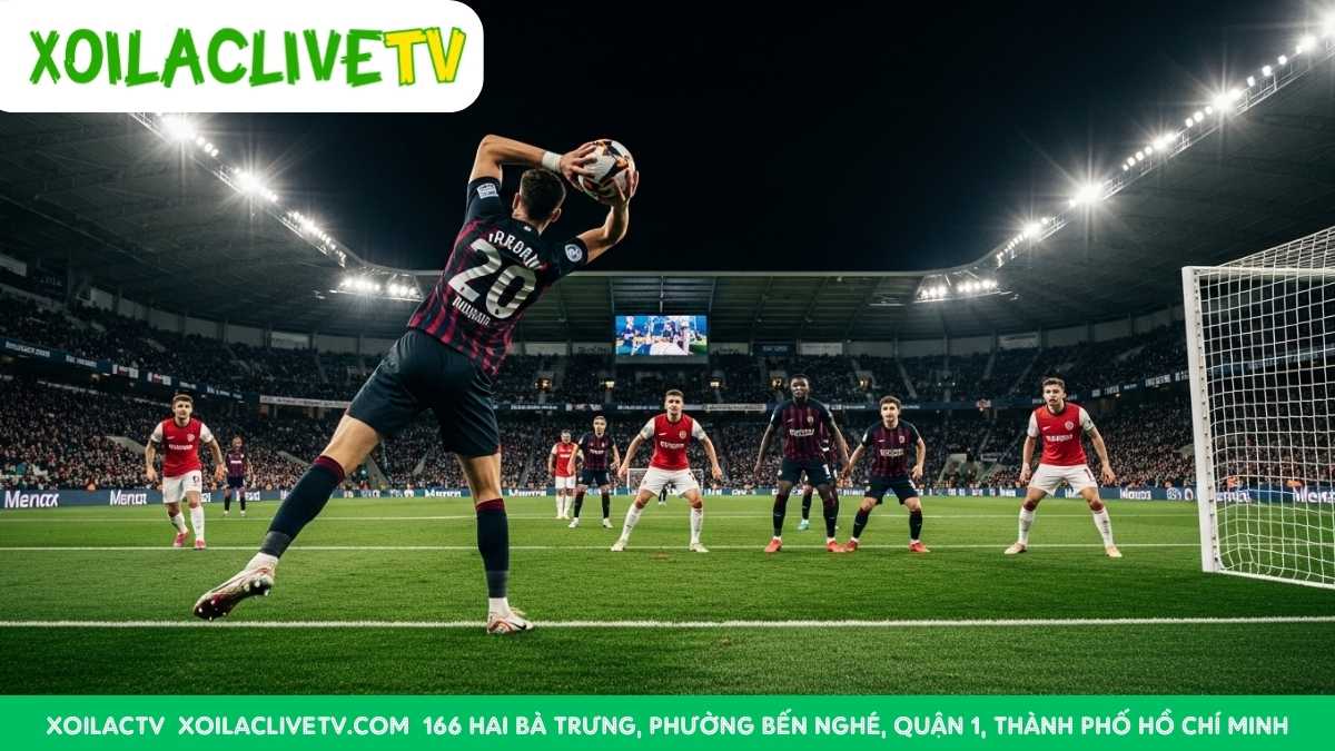 Hơn cả một cú ném: Khi ném biên trở thành vũ khí chiến thuật, tạo ra những cơ hội tấn công bất ngờ và lợi hại.