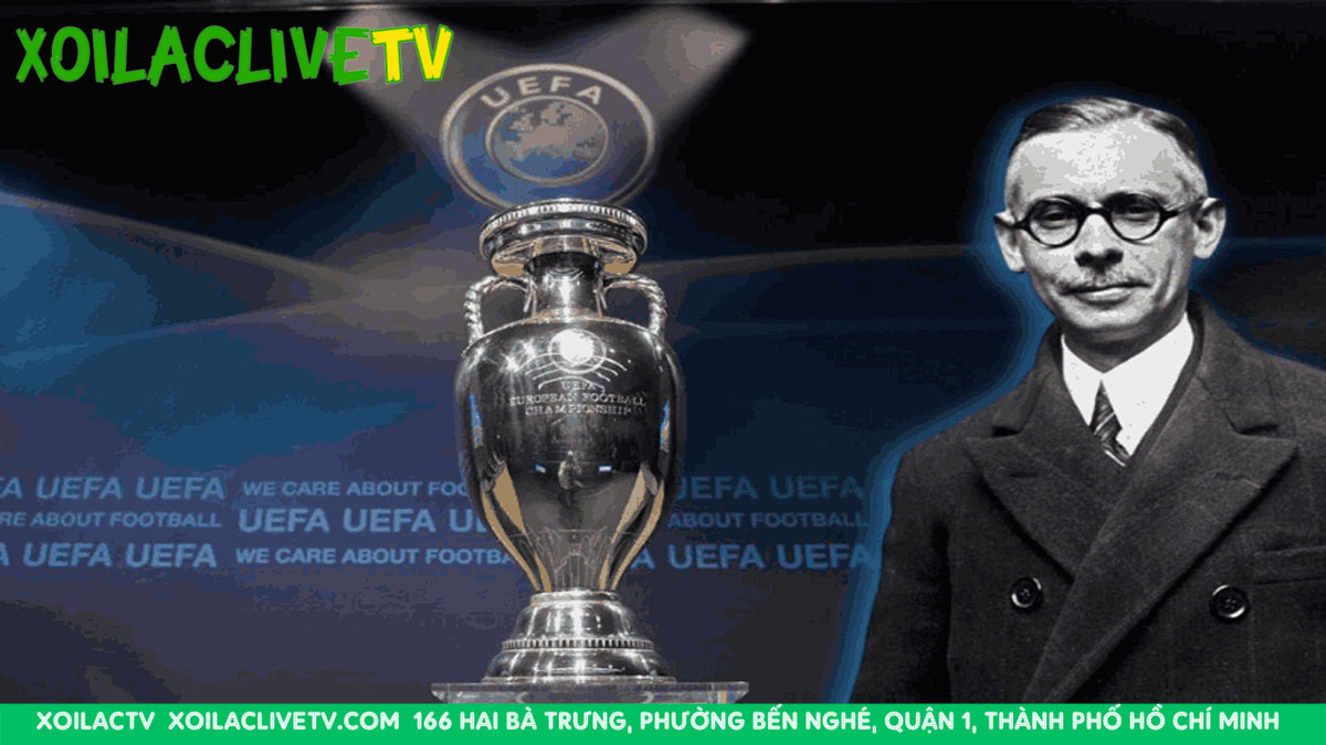 Chiếc cúp bạc Henri Delaunay của Euro