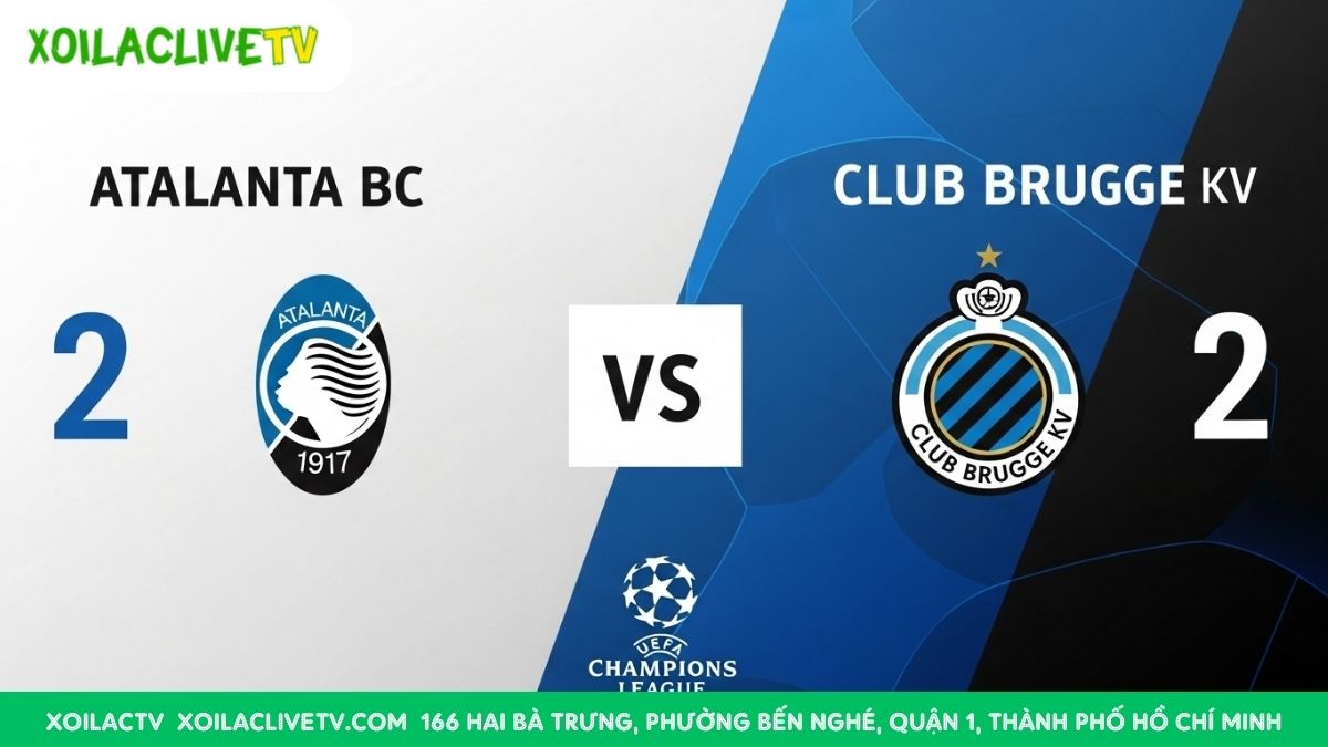 Dự đoán kịch bản hòa 2-2 đầy kịch tính: Liệu Atalanta và Club Brugge sẽ chia điểm sau màn đôi công mãn nhãn tại Champions League?