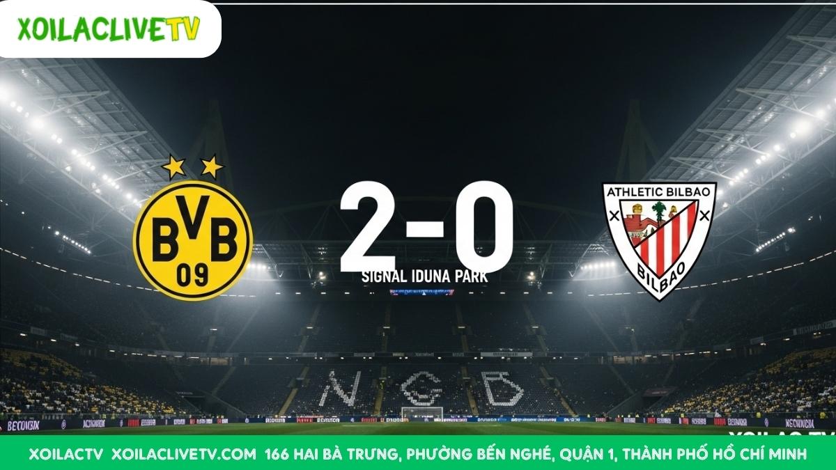 Dự đoán tỷ số Dortmund vs Bilbao: Chuyên gia Xoilac TV tin vào một chiến thắng cách biệt cho đội chủ nhà.