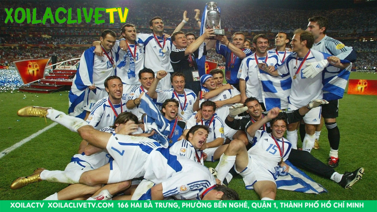 Hy Lạp đã viết lên câu chuyện thần thoại khi vô địch Euro 2004