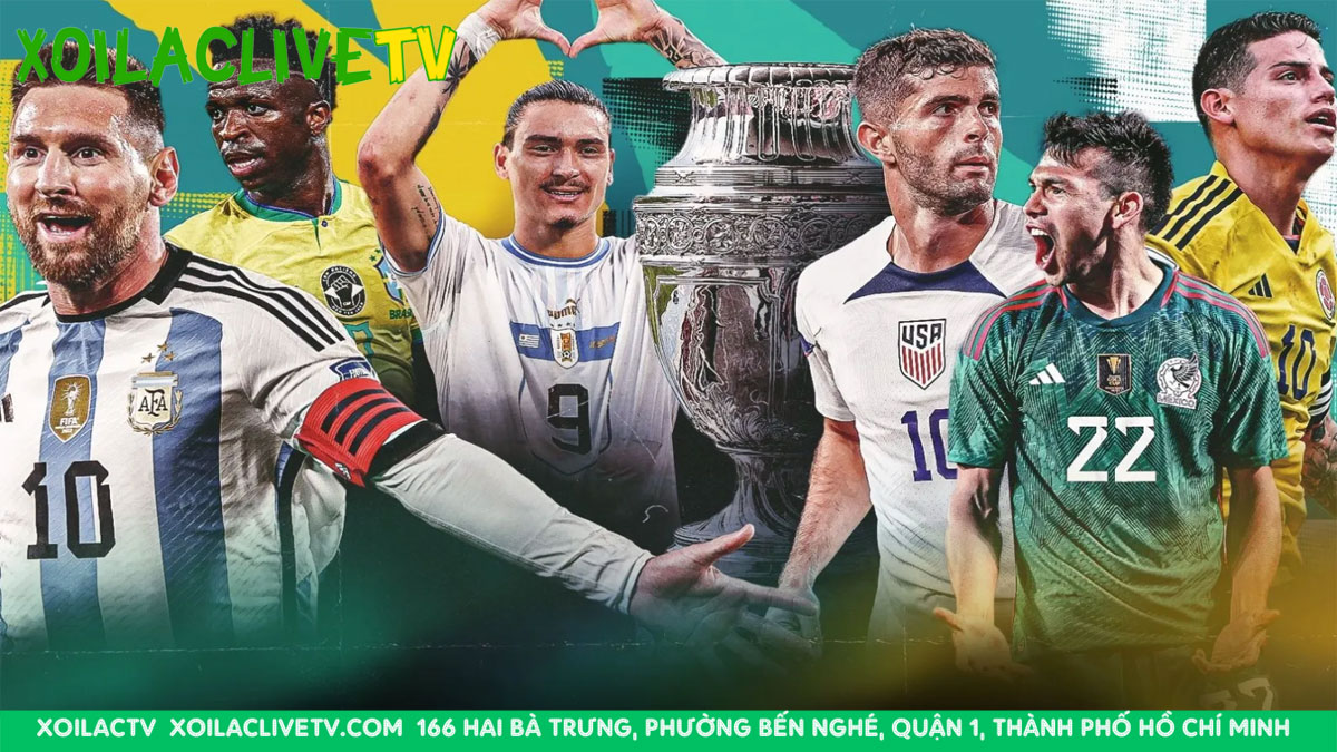 Nhiều huyền thoại bóng đá Nam Mỹ đã được tôn vinh ở Copa America