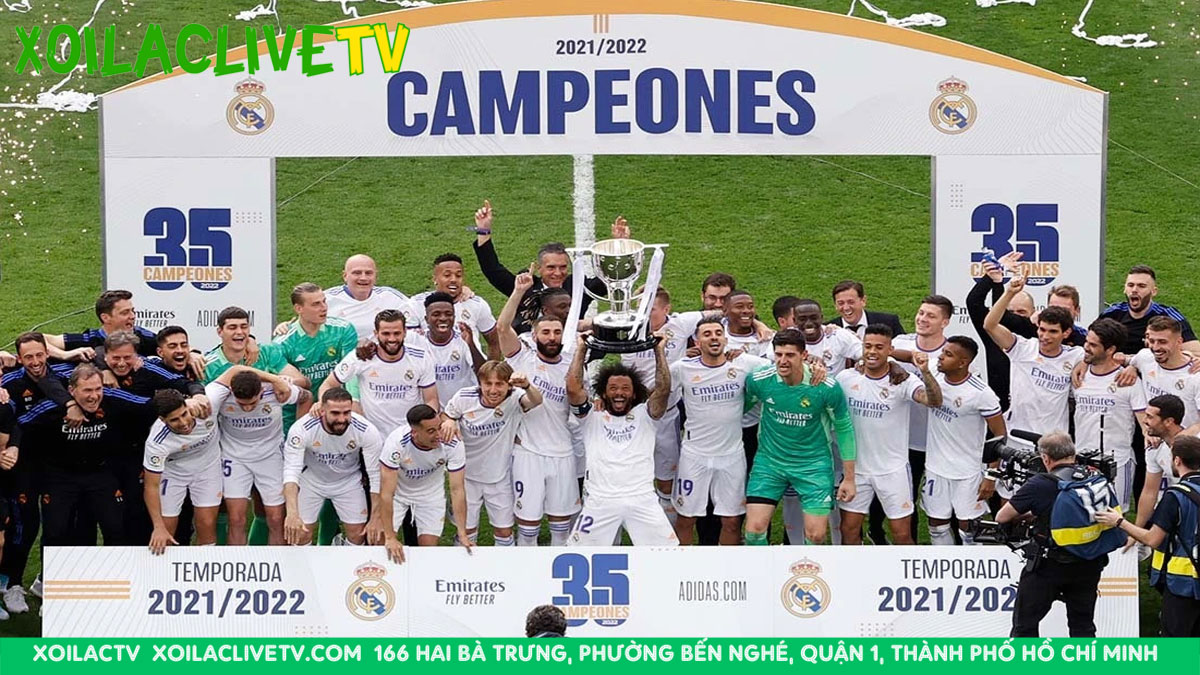 Real Madrid hùng mạnh tại La Liga