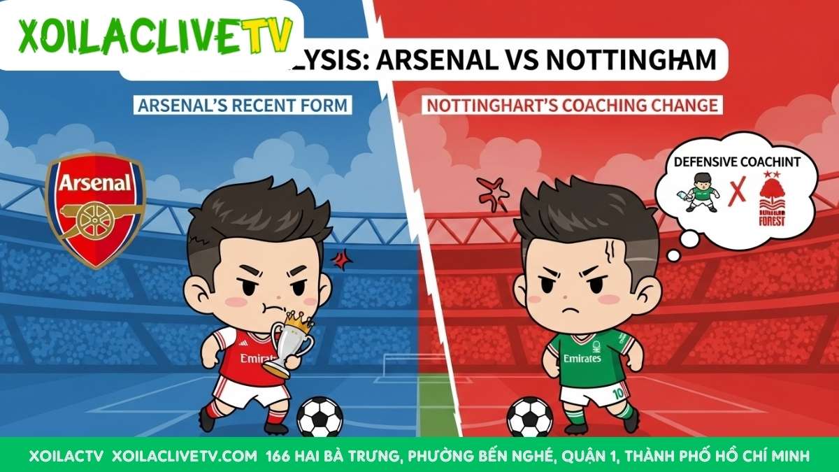 Soi kèo Arsenal vs Nottingham, 18h30 ngày 13/9: Chờ Pháo Thủ Trút Giận Tại Emirates