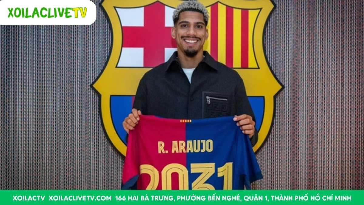 Một quyết định đau đớn nhưng cần thiết: Barcelona chấp nhận hy sinh thủ lĩnh Ronald Araujo vì tương lai tài chính của CLB.
