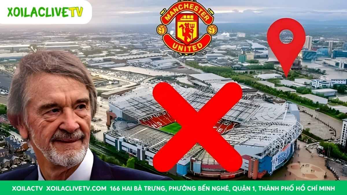 Từ giấc mơ đến thực tại: Siêu dự án 2 tỷ bảng của MU đang bị đình trệ bởi những trở ngại khổng lồ về mặt bằng và tài chính.