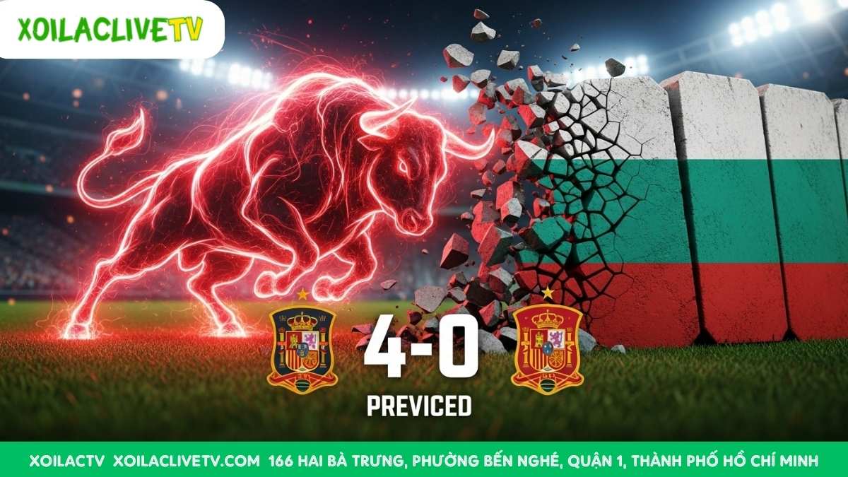Dự đoán tỷ số Tây Ban Nha vs Bulgaria: "Bò Tót" được dự đoán sẽ dễ dàng húc tung hàng phòng ngự của đối thủ.