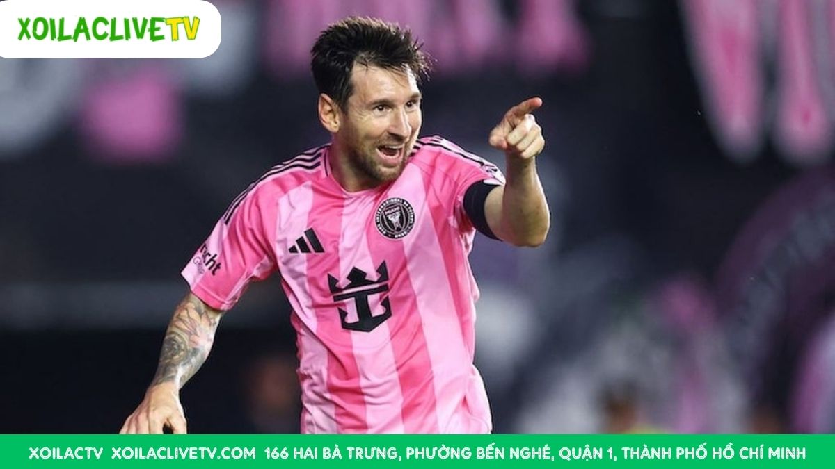 Khoảnh khắc Lionel Messi tung cú cứa lòng chân trái thương hiệu, mở đầu cho bữa tiệc bàn thắng của Inter Miami và một đêm thi đấu lịch sử.
