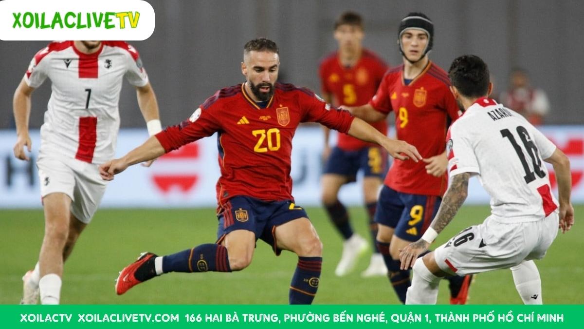 Nhận định Tây Ban Nha vs Georgia, 01h45 ngày 12/10: La Roja thị uy, kèo sáng cửa trên